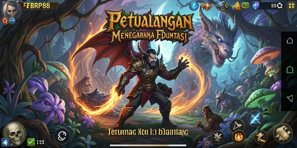Tampilan gameplay petualangan FBRP88 yang memukau dan interaktif.