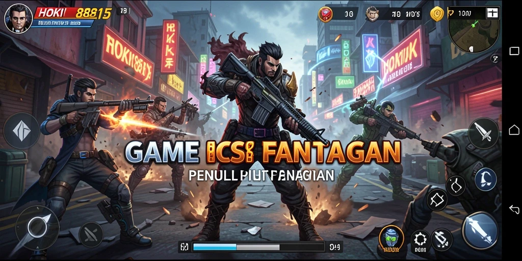 Tampilan gameplay HOKI8815 dengan pertarungan yang menegangkan.