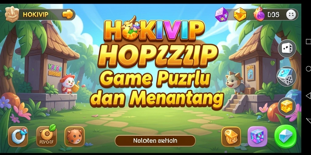 Screenshot HOKIVIP menampilkan gameplay Puzzle yang menarik dan menantang.