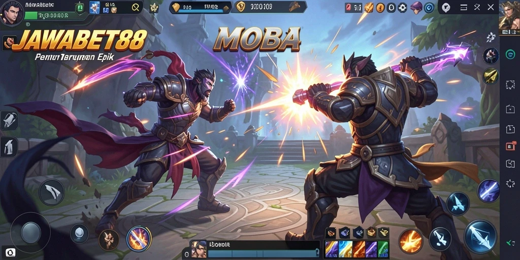 Screenshot JAWABET88 menampilkan gameplay yang menegangkan dan seru.