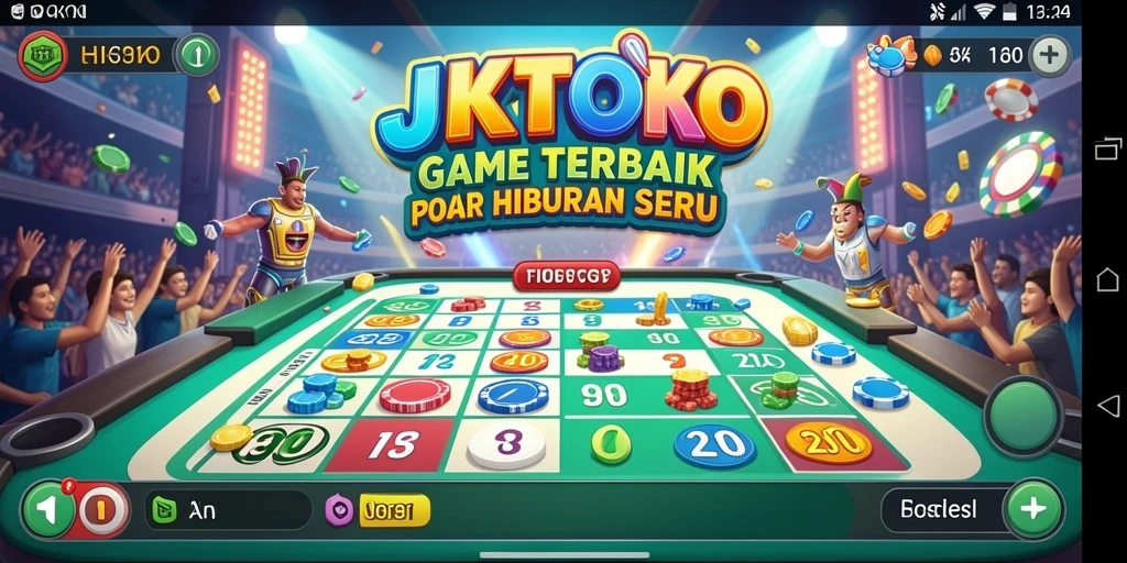 Tampilan gameplay JKTOK yang seru dan menarik.