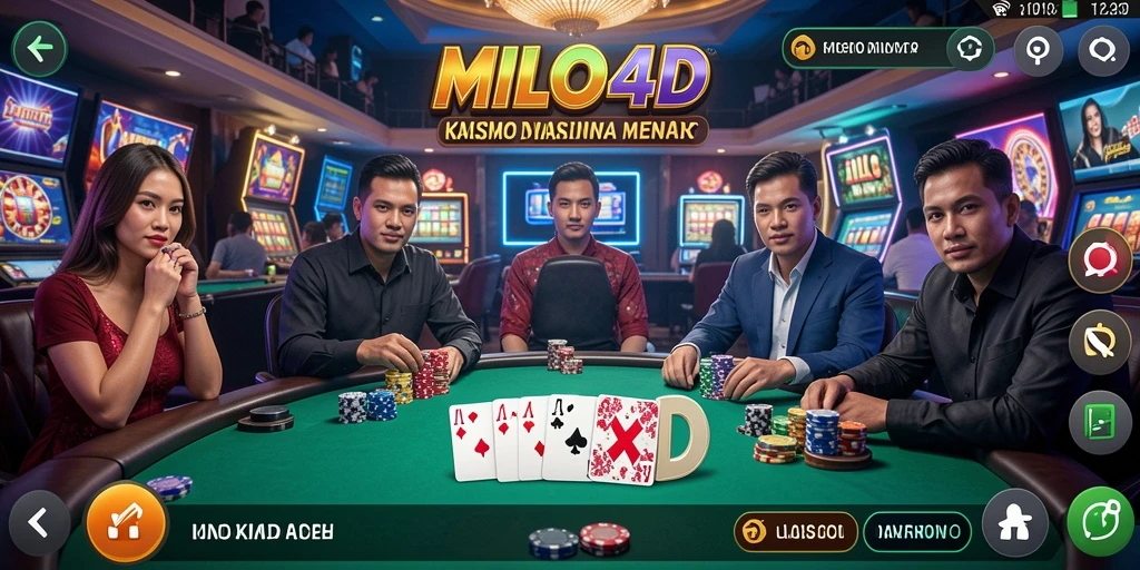 Menampilkan gameplay menarik dari MILO4D yang mengasyikkan.