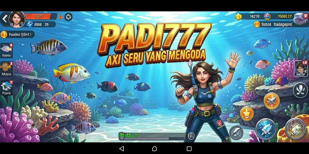 Tampilan gameplay PADI777 yang penuh aksi dan menegangkan.