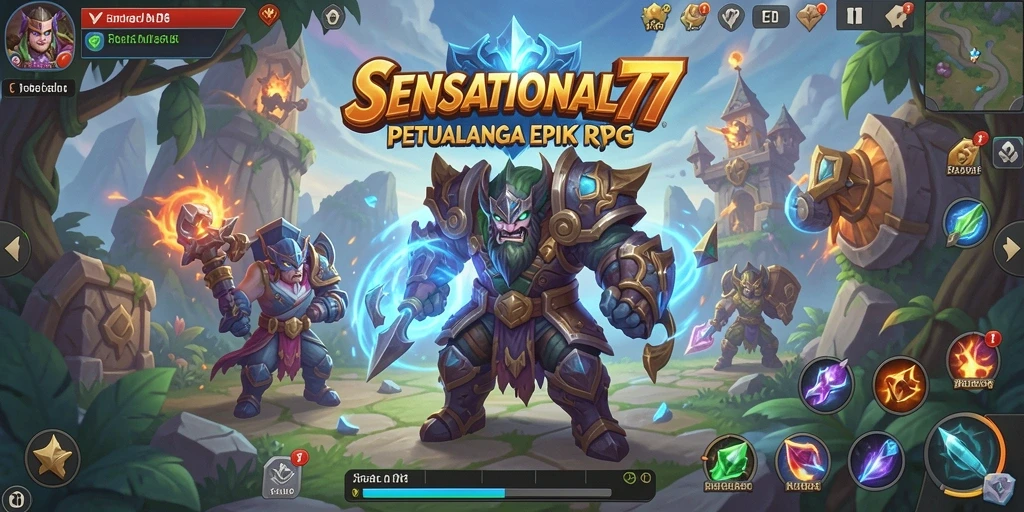 Gameplay menarik dari SENSATIONAL77 di dunia RPG.