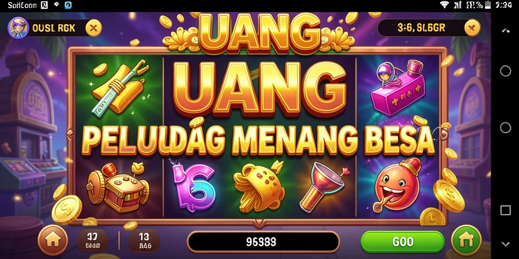 Tampilan menarik dari gameplay Slot di UANG.